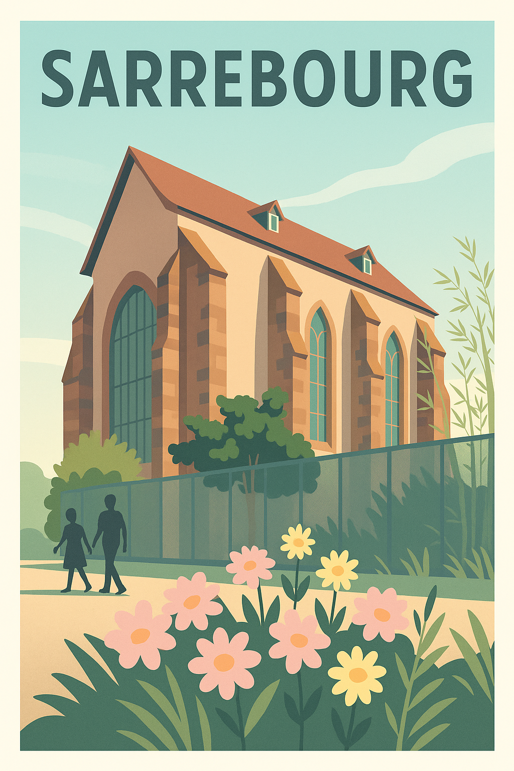 Affiche de Sarrebourg - Charme et sérénité en Moselle