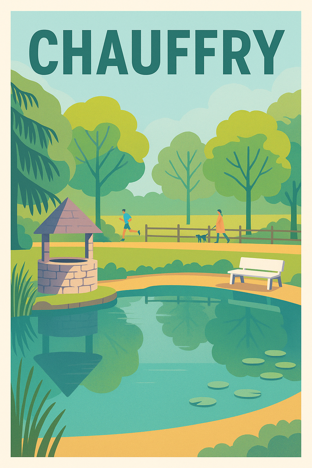 Affiche de Chauffry - Un écrin de nature et de sérénité