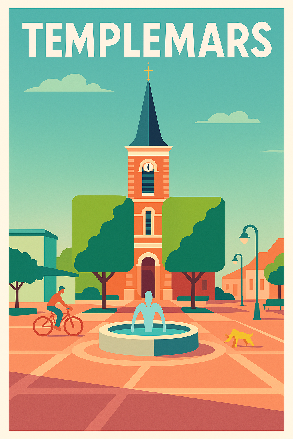 Affiche de Templemars - Charme et sérénité au cœur de la ville