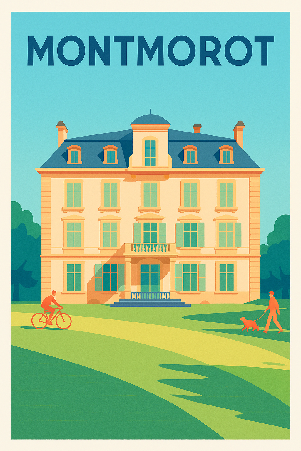 Affiche de Montmorot - Harmonie et élégance au cœur du Jura