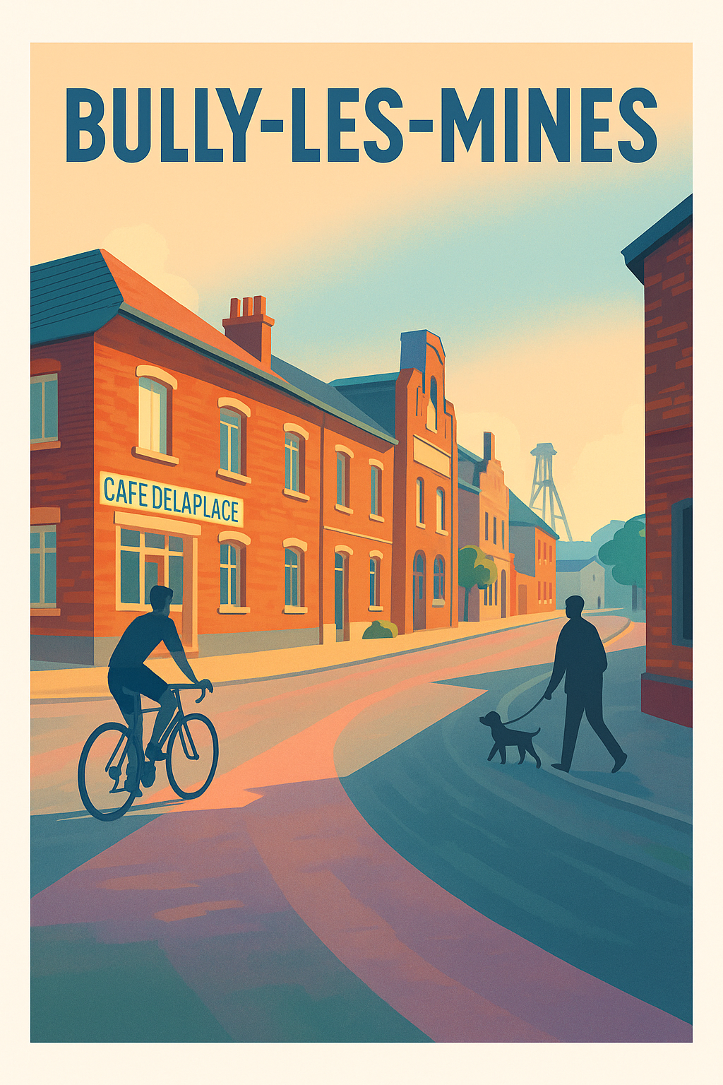 Affiche de Bully-les-Mines - Charme et ambiance villageoise