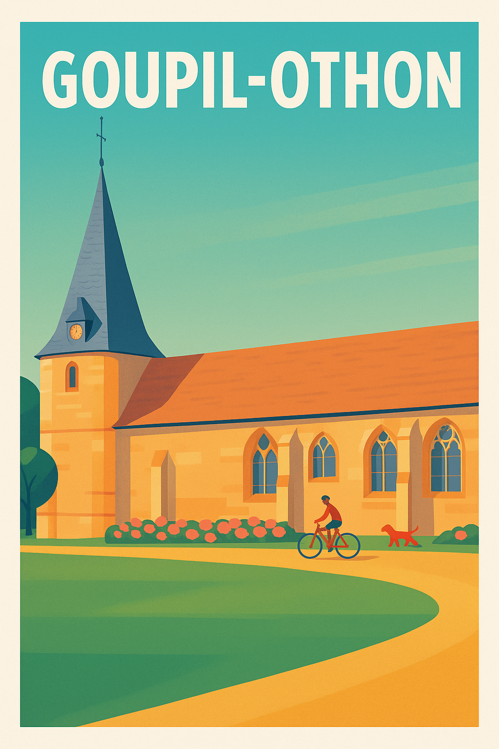 Affiche de Goupil-Othon - Charme bucolique et douceur de vie