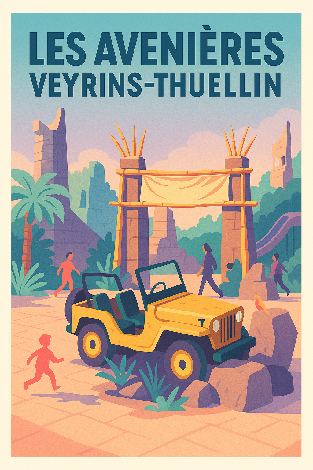 Affiche de Les Avenières Veyrins-Thuellin - Aventure et nature à portée de main