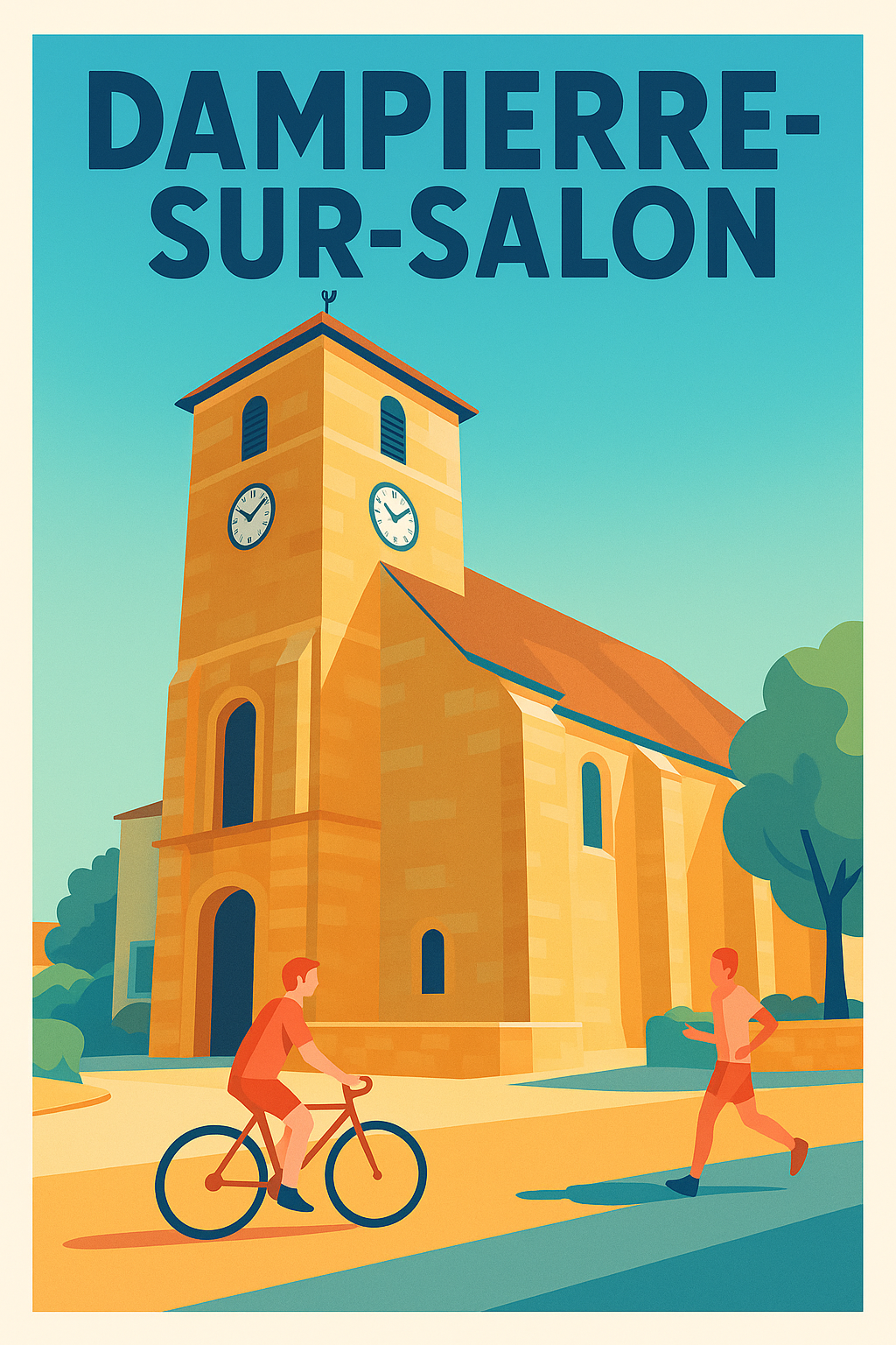 Affiche de Dampierre-sur-Salon - Charme et tranquillité au cœur de la vieille ville