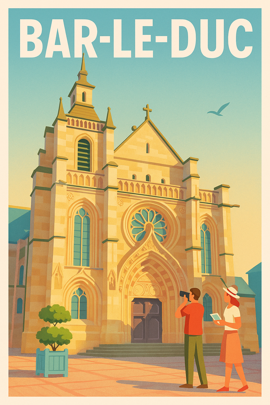 Affiche de Bar-le-Duc - L'élégance gothique au cœur de la ville