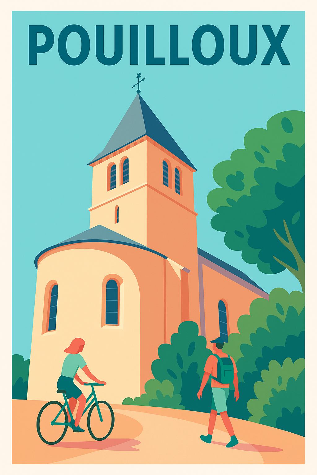 Affiche de Pouilloux - Escapade paisible au cœur du village