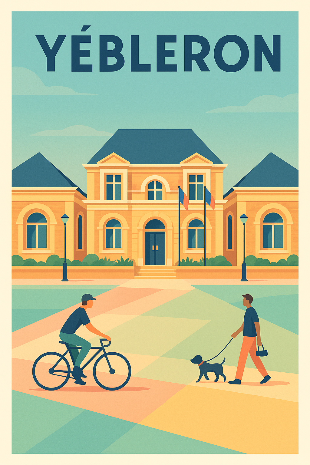 Affiche de Yébleron - Ambiance tranquille au cœur de la ville