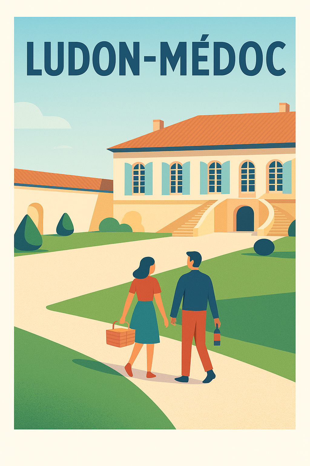 Affiche de Ludon-Médoc - Balade champêtre au cœur du vignoble
