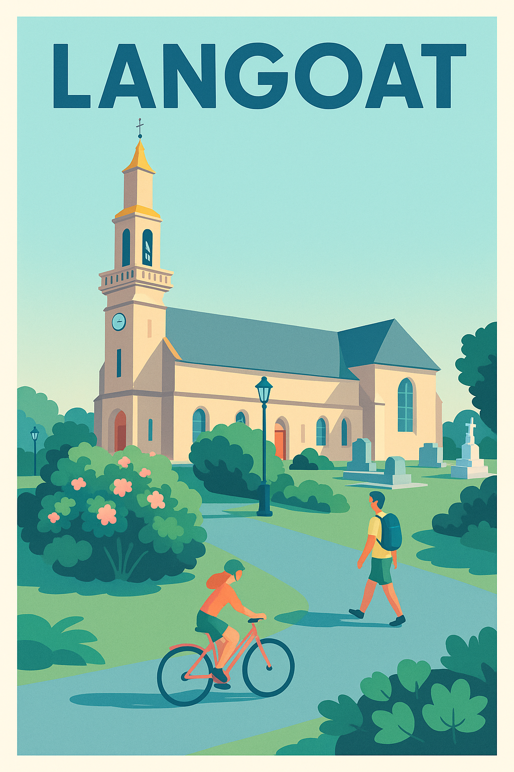 Affiche de Langoat - Charme et quiétude bretonne