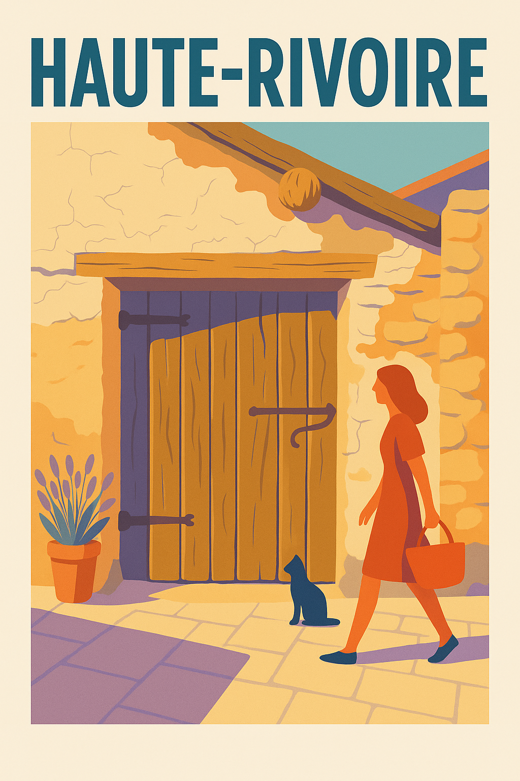 Affiche de Haute-Rivoire - Charme et douceur d'un village authentique