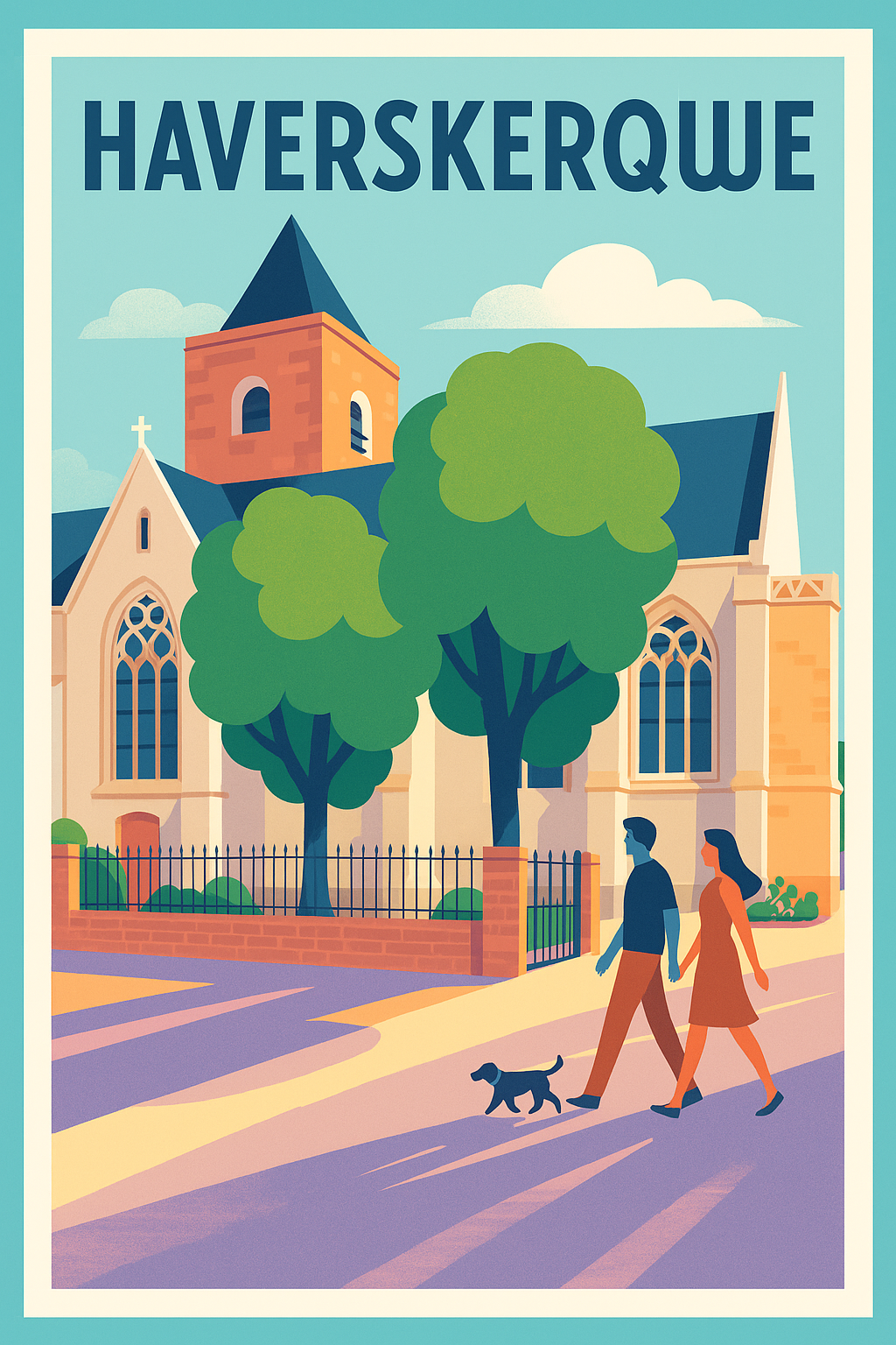 Affiche de Haverskerque - Une promenade paisible au cœur du village