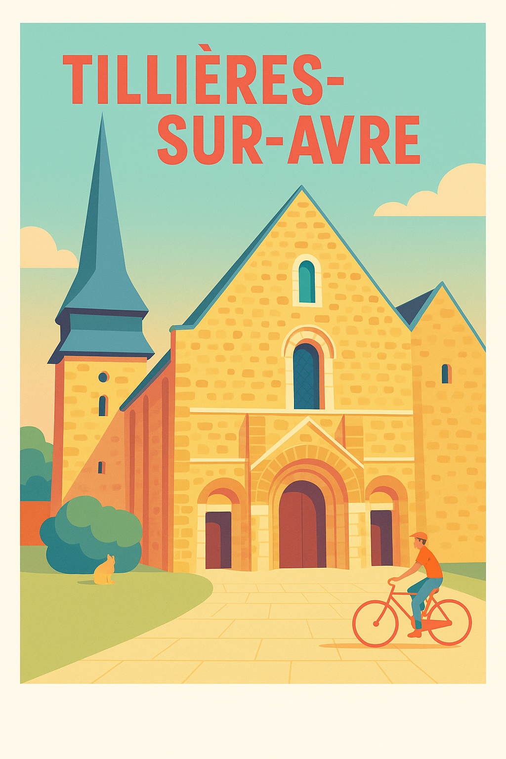 Affiche de Tillières-sur-Avre - Charme et sérénité au cœur du patrimoine