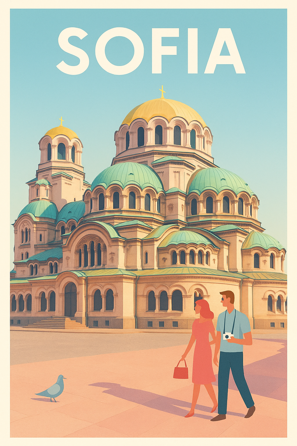 Affiche de Sofia - Charme historique au cœur de la capitale