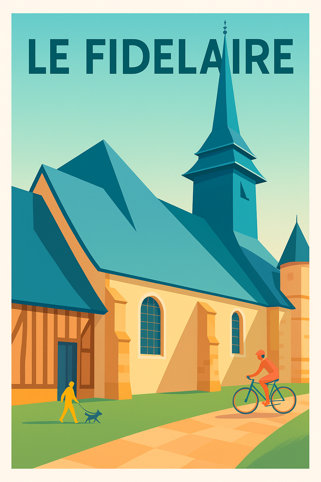 Affiche de Le Fidelaire - Charme et authenticité normande