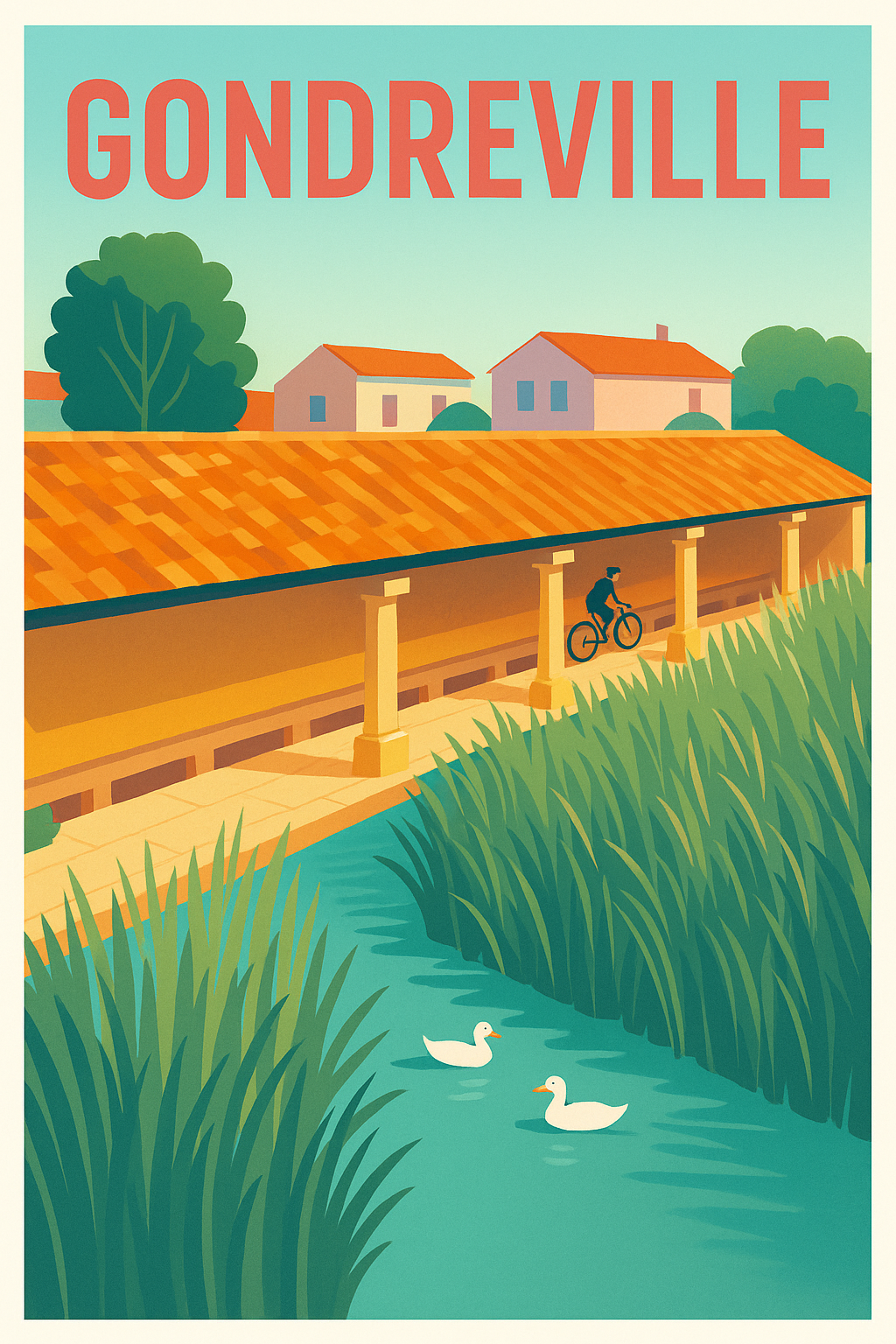 Affiche de Gondreville - Charme paisible en bord de rivière
