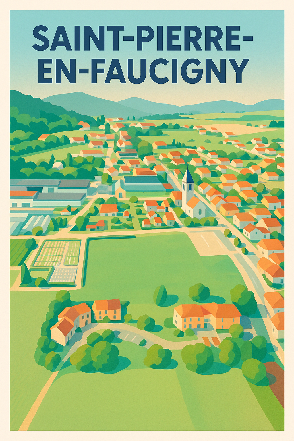 Affiche de Saint-Pierre-en-Faucigny - Charme paisible au cœur des montagnes