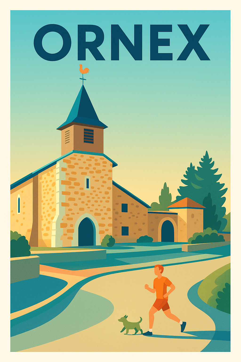 Affiche de Ornex - Charme bucolique et sérénité à chaque pas