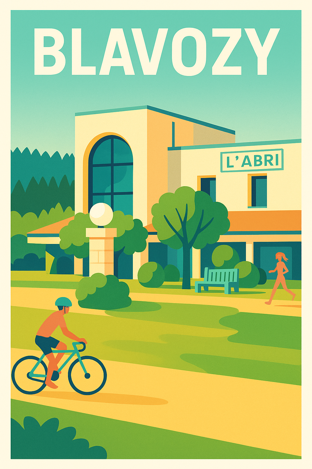 Affiche de Blavozy - Un souffle de nature et de fraîcheur