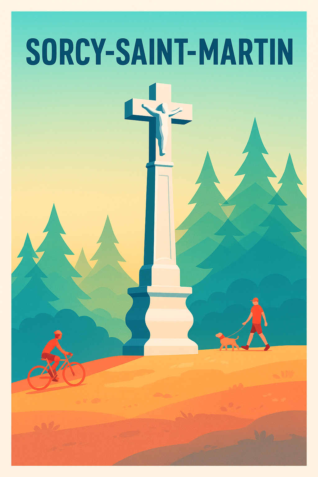 Affiche de Sorcy-Saint-Martin - L'évasion en pleine nature