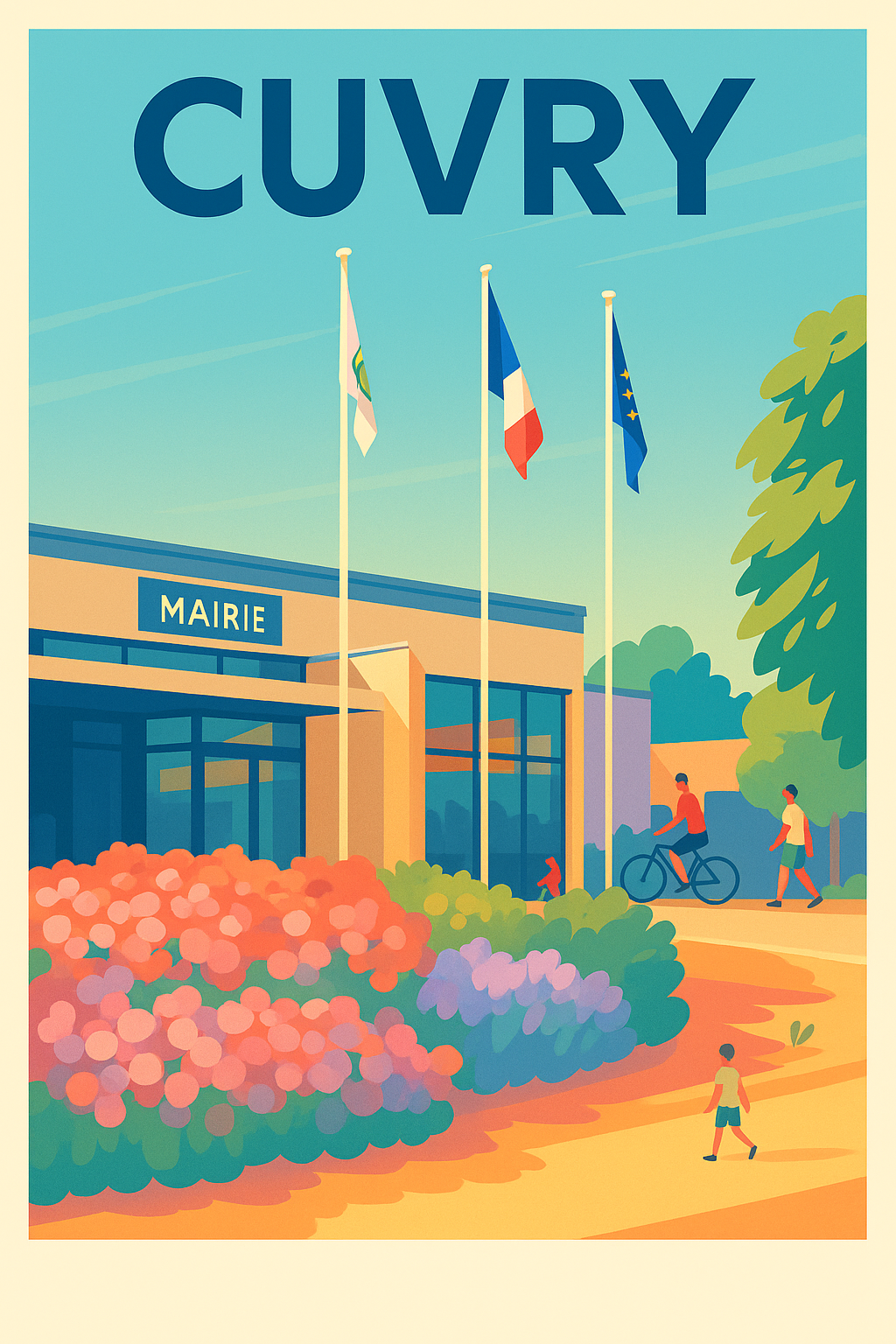 Affiche de Cuvry - Charme et sérénité à la mairie
