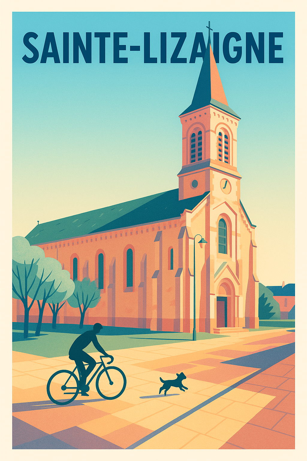 Affiche de Sainte-Lizaigne - Balade paisible au cœur du village