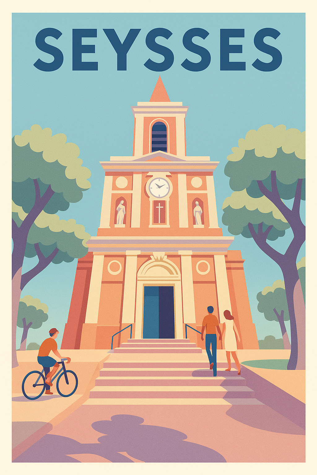 Affiche de Seysses - Élégance et Sérénité au Coeur de la Ville