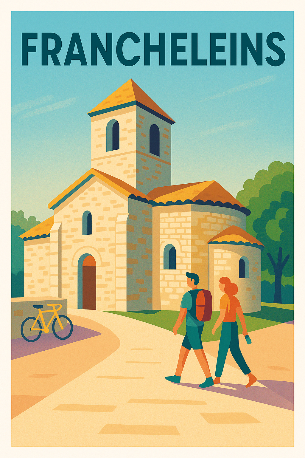 Affiche de Francheleins - Promenade paisible au cœur du village