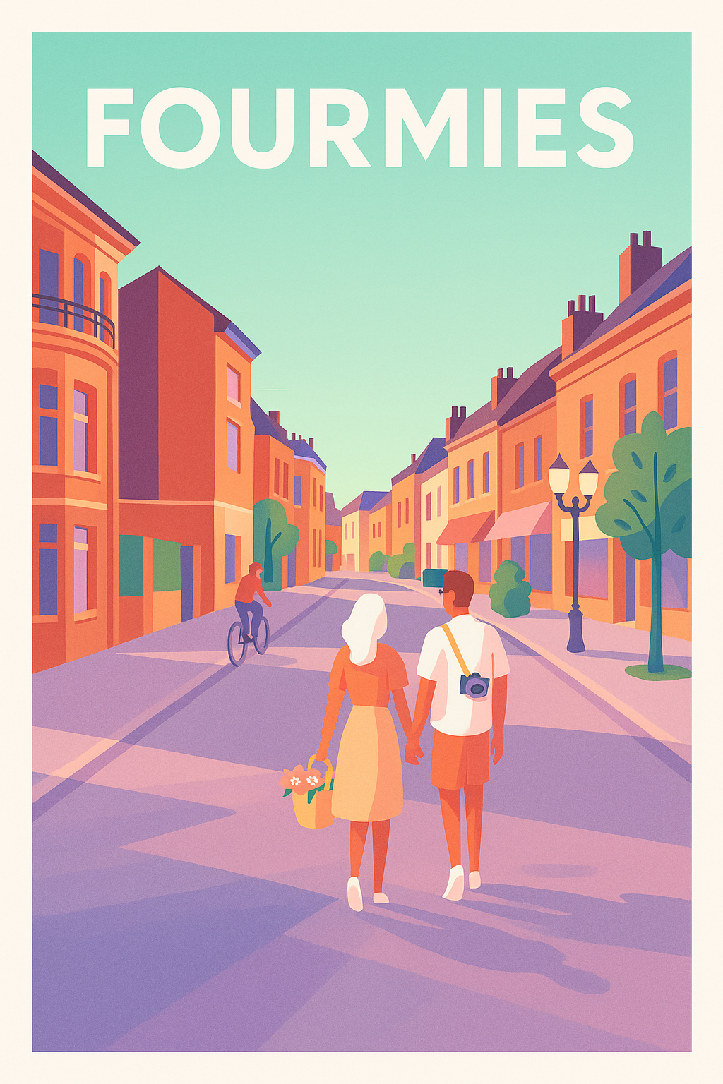 Affiche de Fourmies - Promenade romantique au cœur de la ville