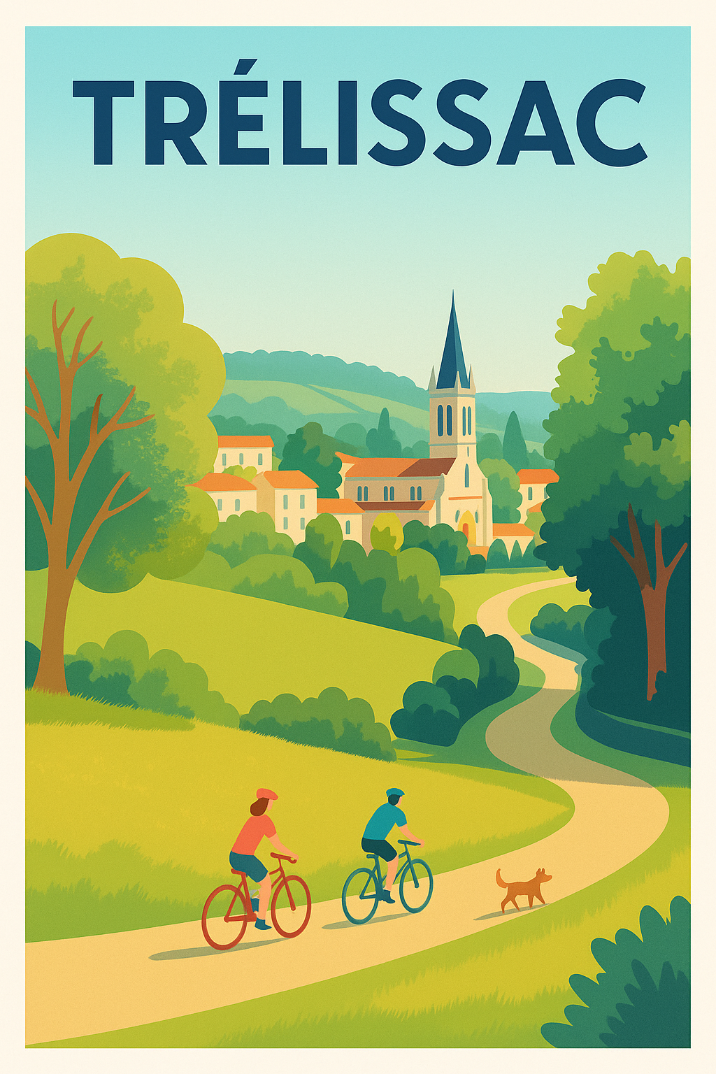 Affiche de Trélissac - Balade bucolique et douceur de vivre