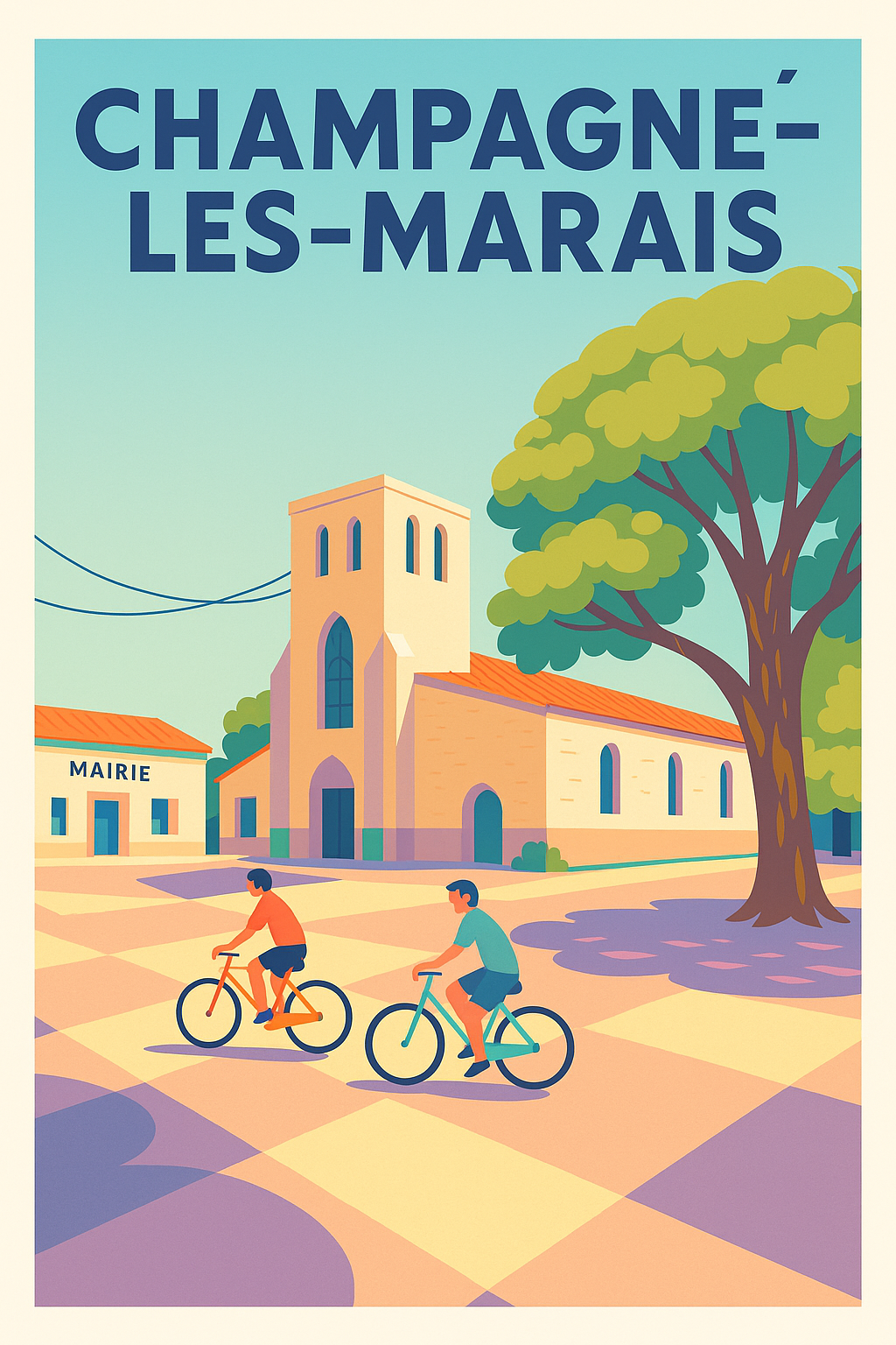 Affiche de Champagné-les-Marais - Escapade paisible au cœur du Marais
