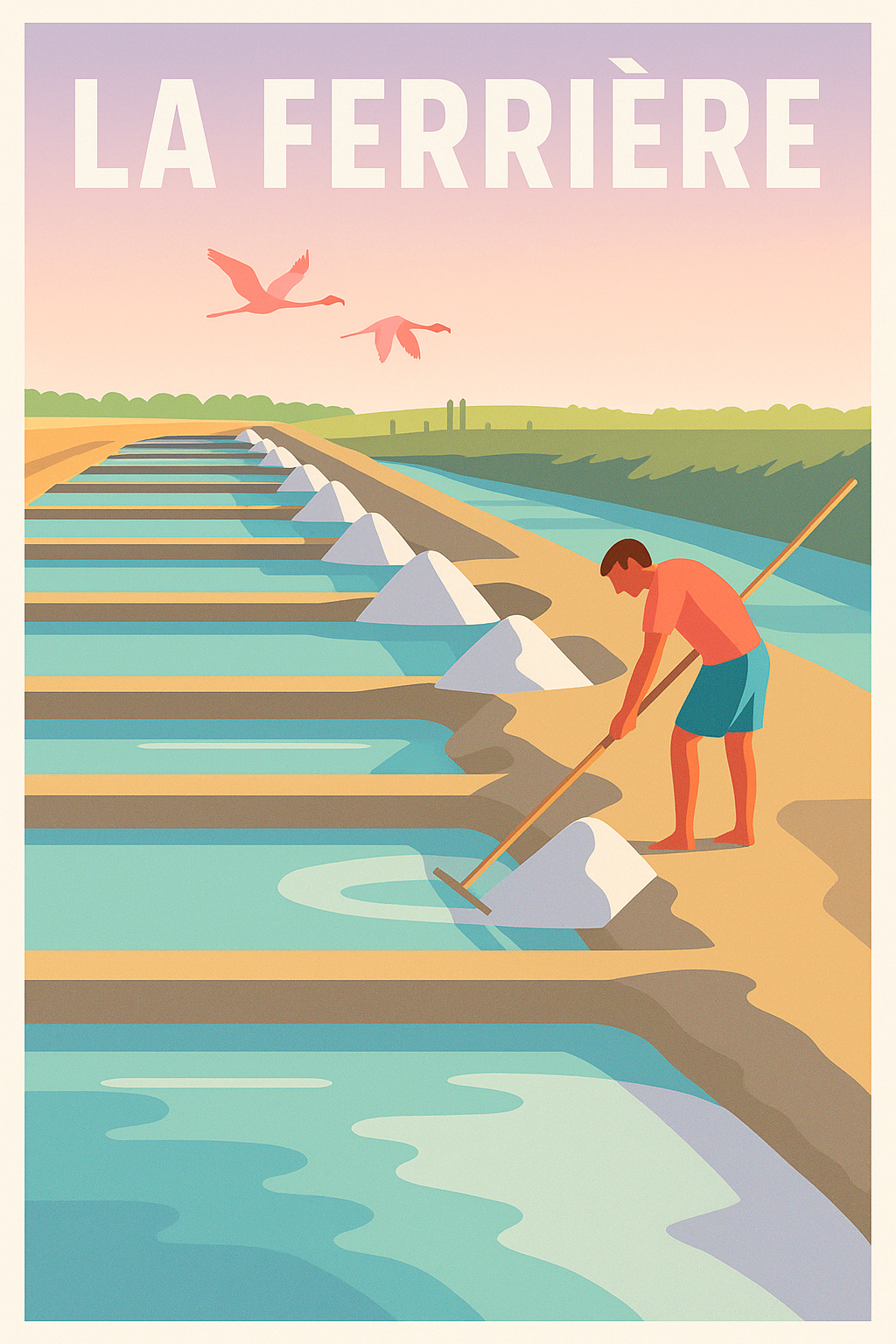 Affiche de La Ferrière - Tranquillité et tradition salinière