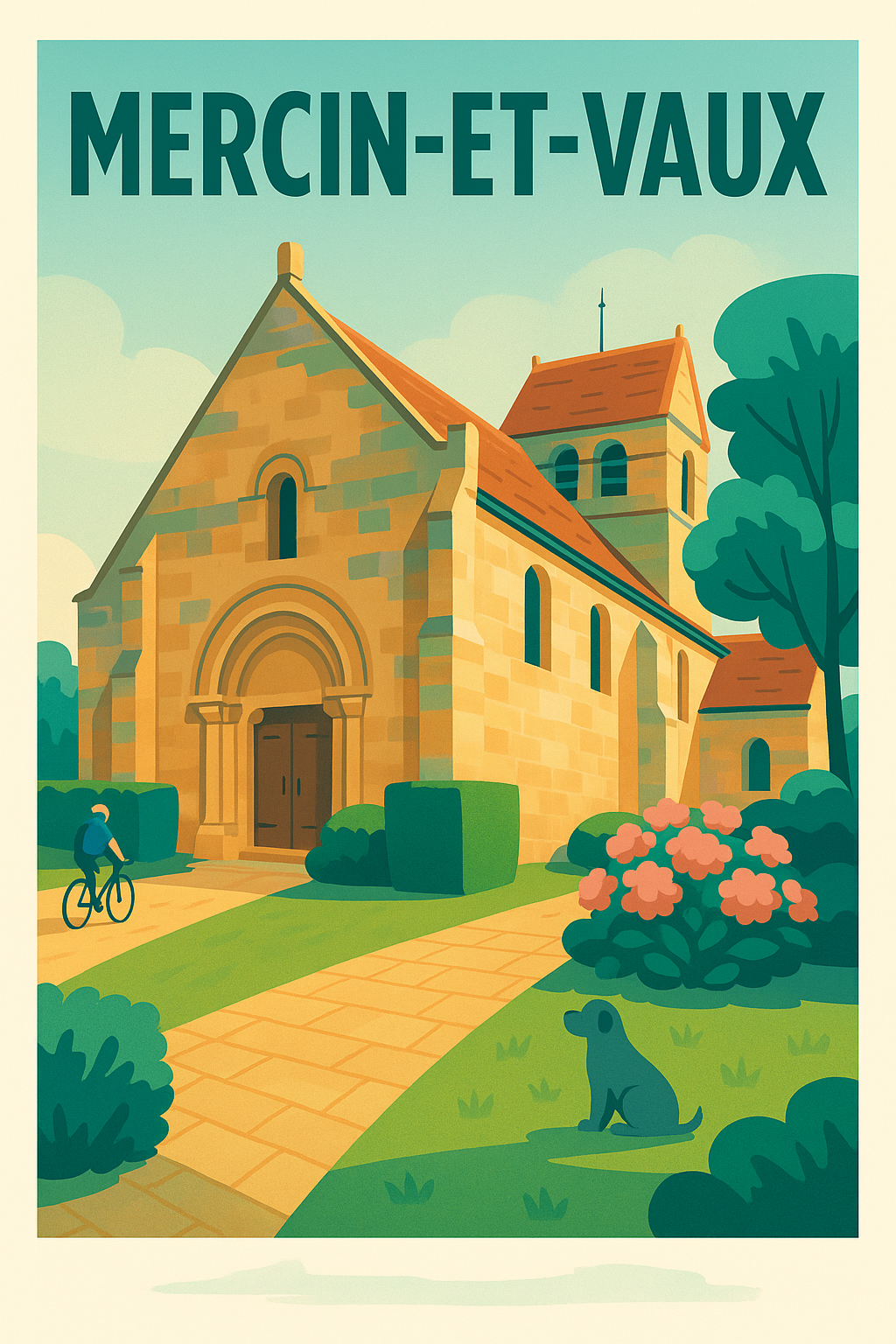 Affiche de Mercin-et-Vaux - Charme et Sérénité au Cœur du Village