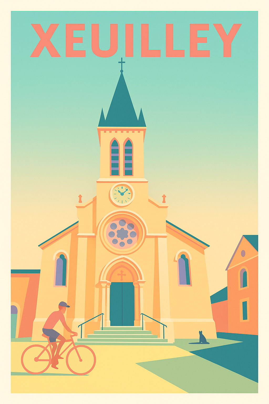 Affiche de Xeuilley - Charme paisible et patrimoine local