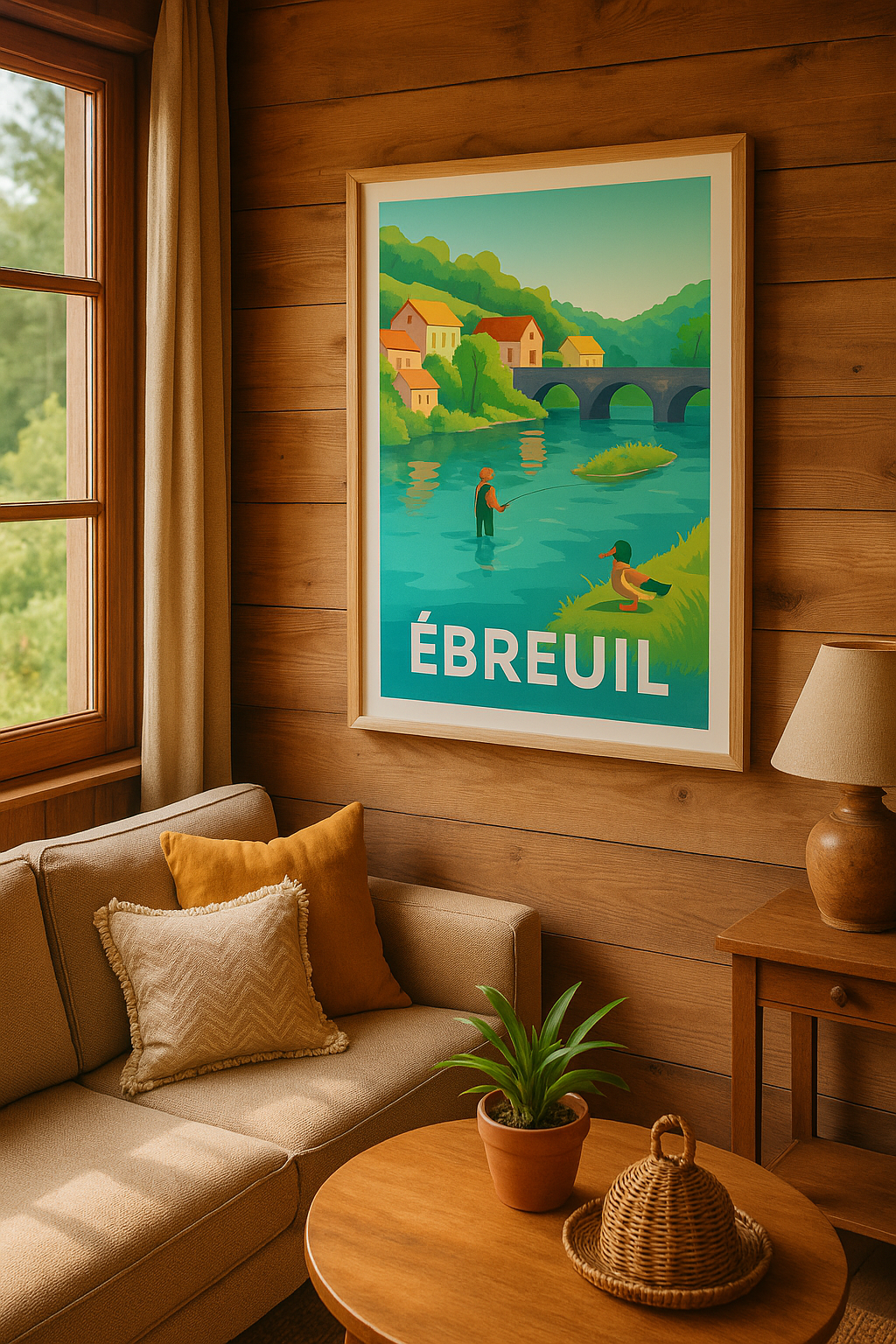 Mise en situation Affiche de Ébreuil - Sérénité au fil de l'eau