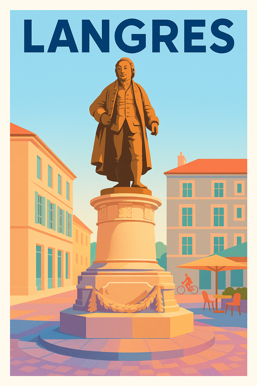 Affiche de Langres - Charme historique et élégance provinciale