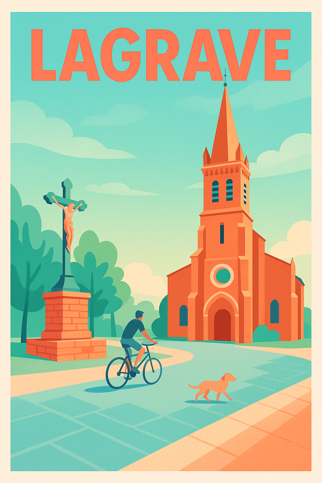 Affiche de Lagrave - Charme et sérénité au cœur du village