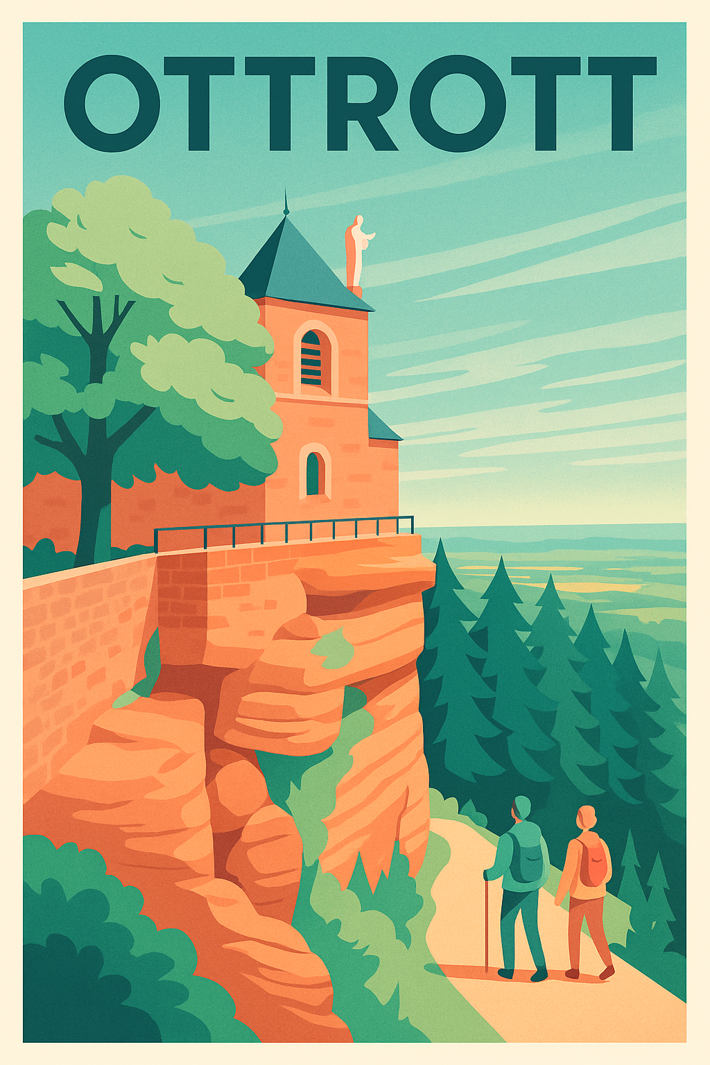 Affiche de Ottrott - L'authenticité au cœur des Vosges