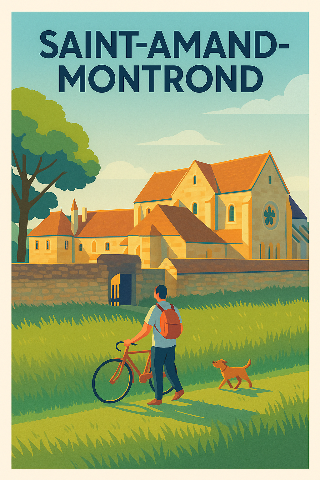 Affiche de Saint-Amand-Montrond - L'escapade champêtre