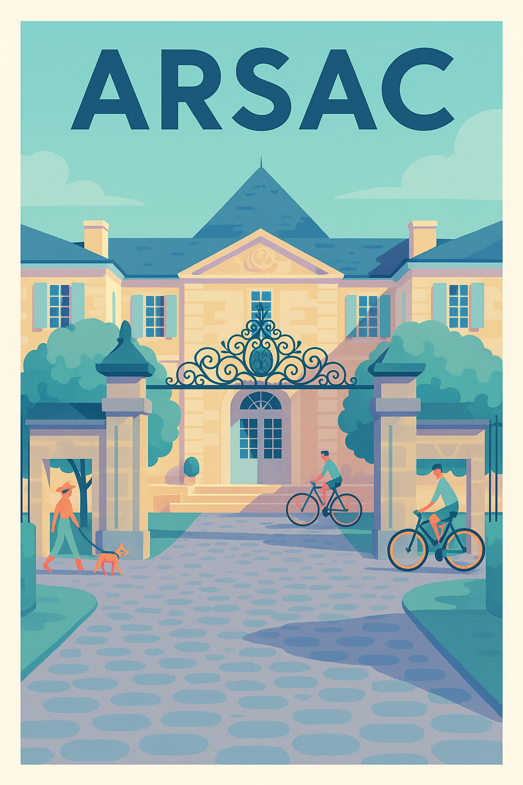 Affiche de Arsac - Charme et sérénité à la porte du château