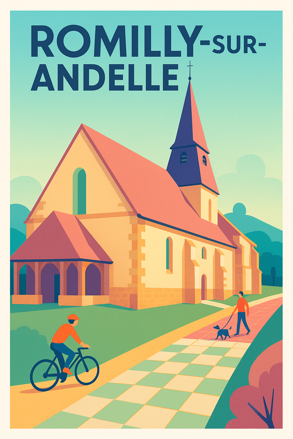 Affiche de Romilly-sur-Andelle - Charme et douceur normande