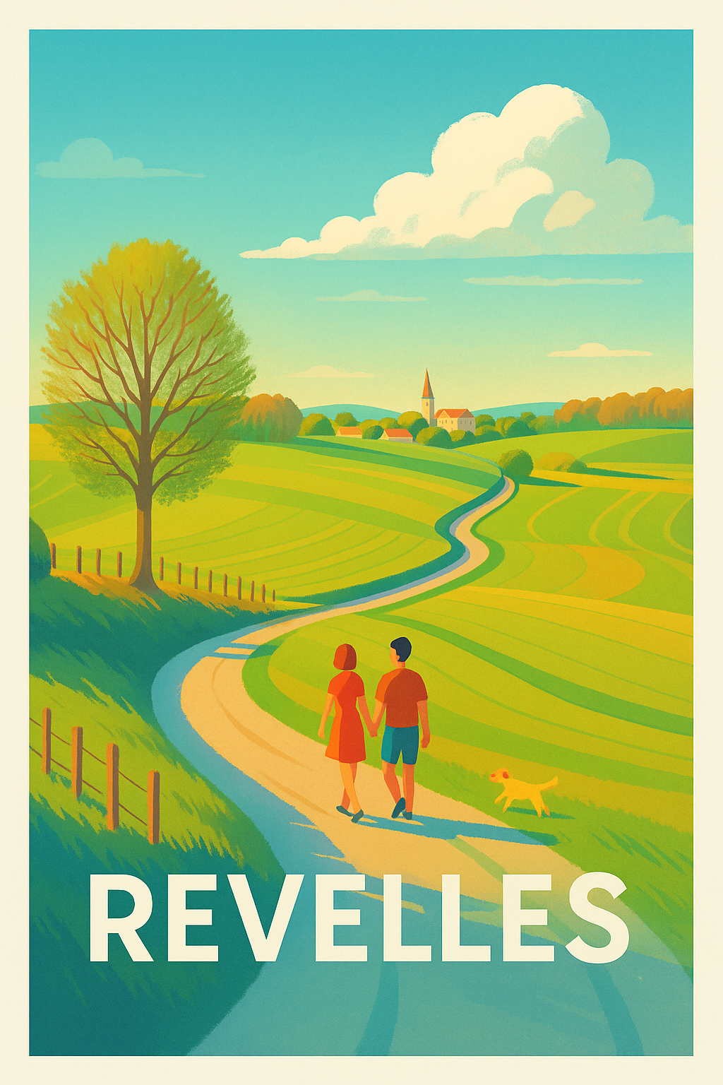Affiche de Revelles - L'évasion bucolique à portée de main