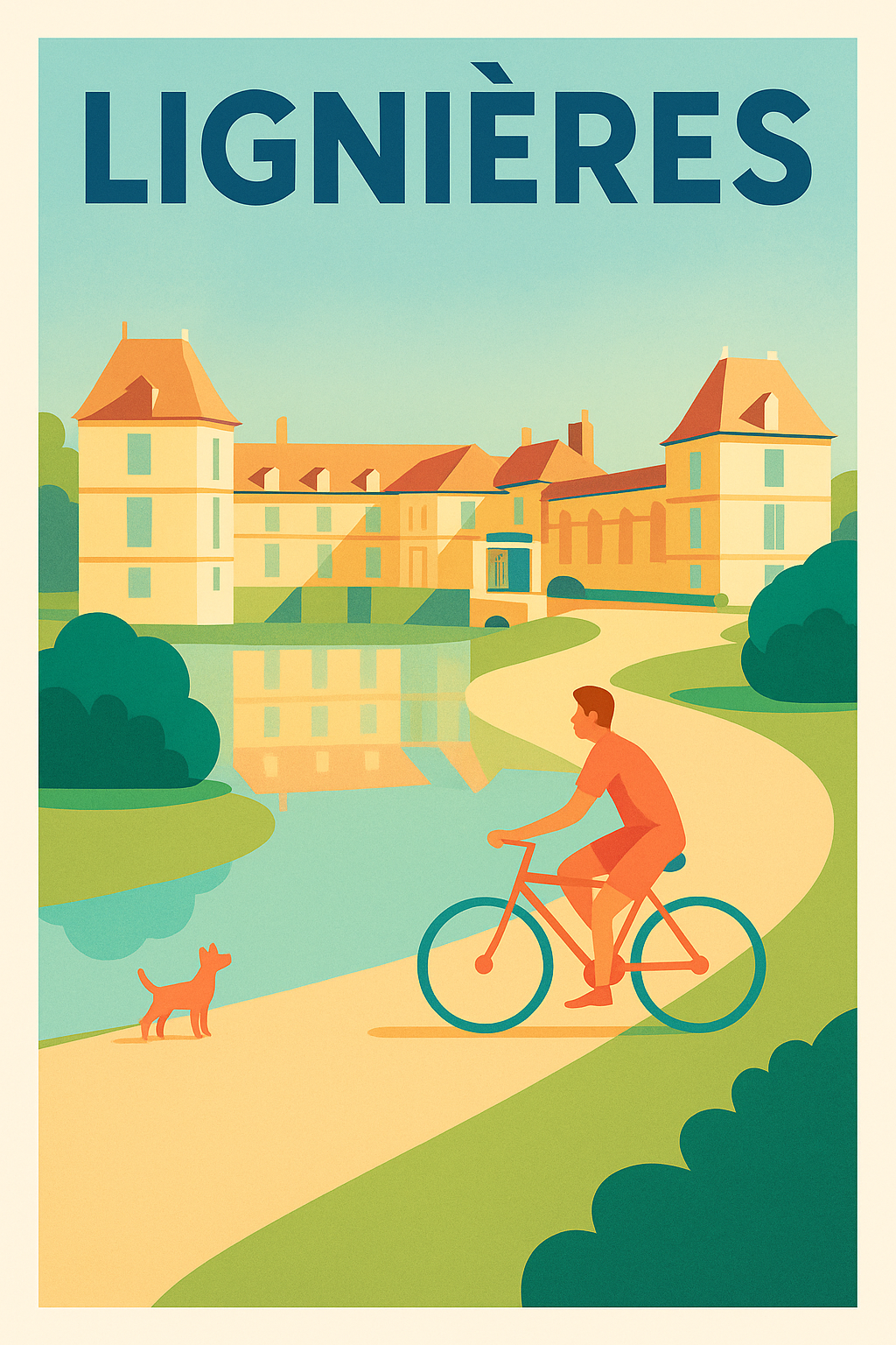 Affiche de Lignières - Balade bucolique au cœur du patrimoine
