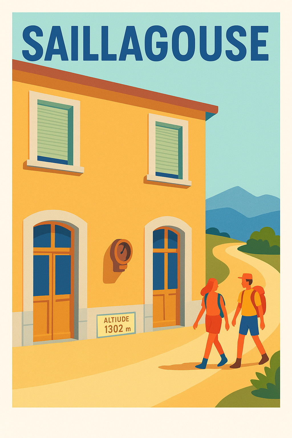 Affiche de Saillagouse - L'escapade montagnarde à 1302 m d'altitude