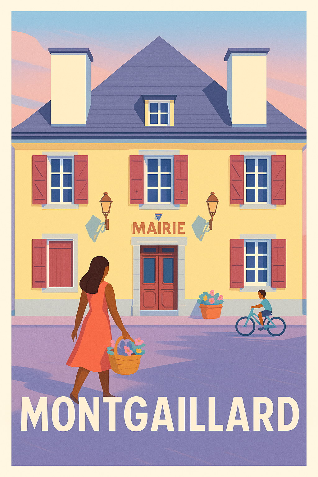 Affiche de Montgaillard - Charme et douceur de la vie locale