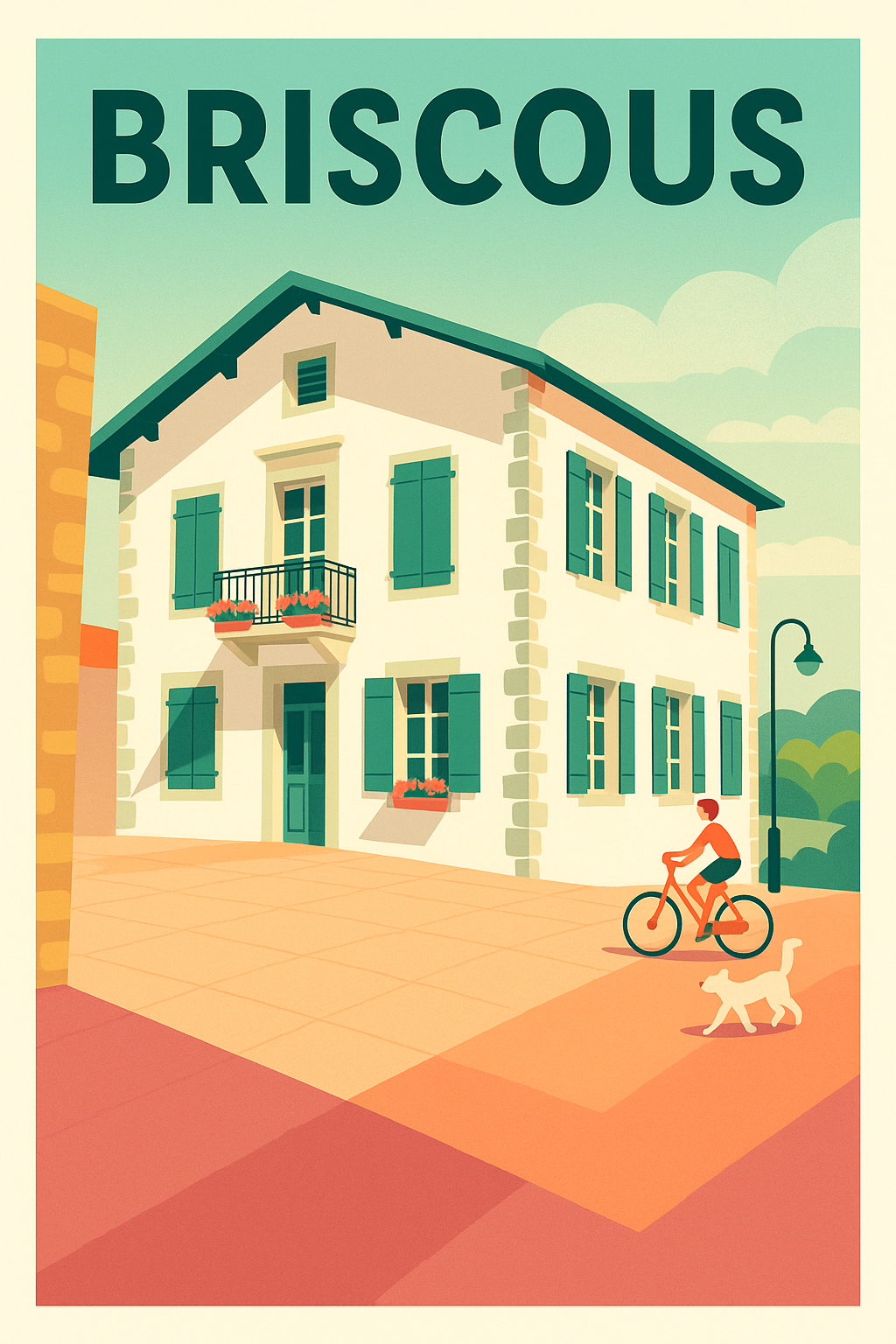 Affiche de Briscous - Charme et sérénité basques