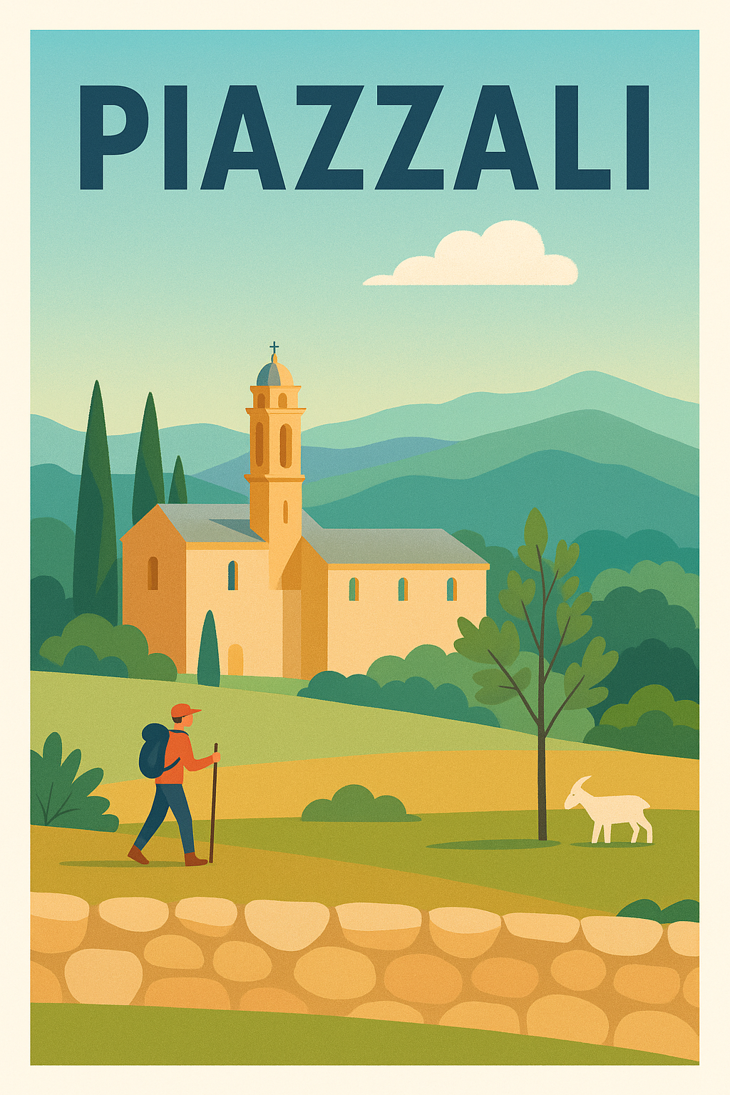 Affiche de Piazzali - Escapade champêtre en Corse