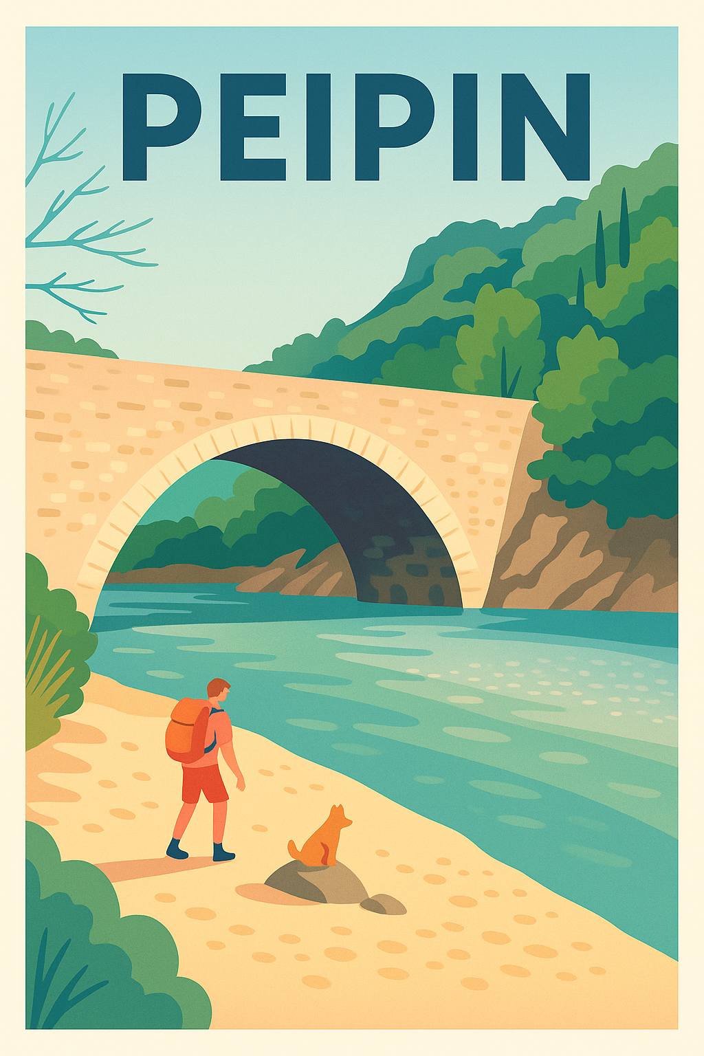 Affiche de Peipin - L'escapade nature au bord de l'eau