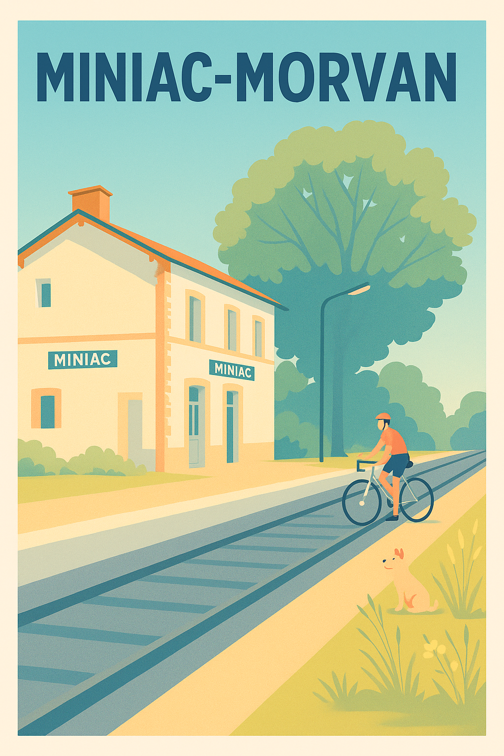 Affiche de Miniac-Morvan - Charme bucolique et douceur de vie