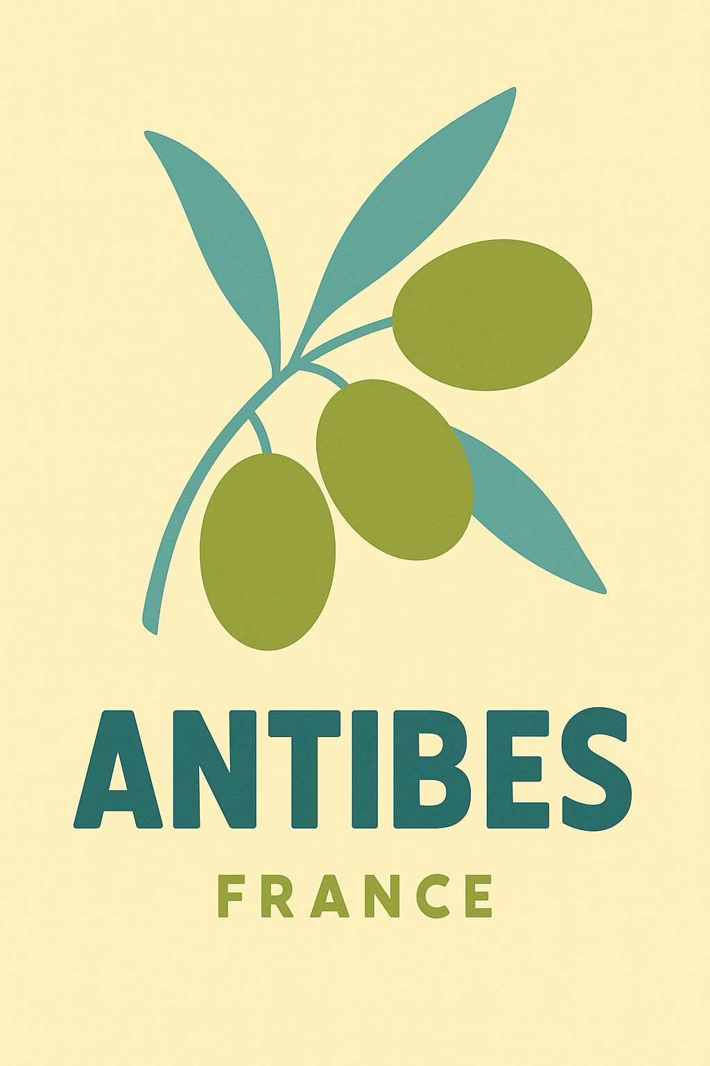 Affiche de Antibes - L'élégance méditerranéenne en affiche