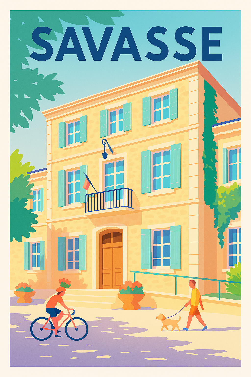 Affiche de Savasse - Charme et douceur de la vie provençale
